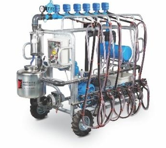 Мобильный доильный зал Melasty M6-EM750S